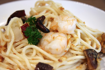 Image showing Pasta ala oglio