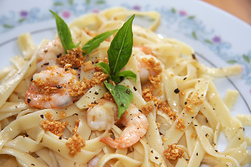 Image showing Pasta ala oglio