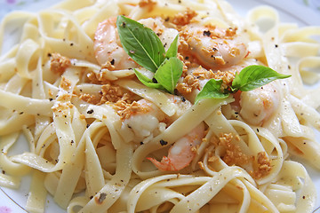 Image showing Pasta ala oglio