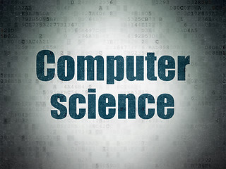 Image showing Science concept: Computer Science on Digital Paper background