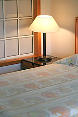 Image showing Resort bedroom