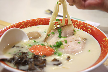 Image showing Japanese noodles