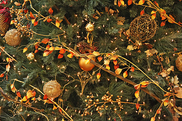 Image showing Orange christmas