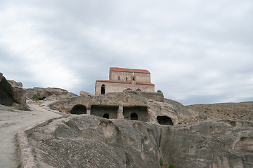 Image showing Uplistsikhe ancient rock-hewn town