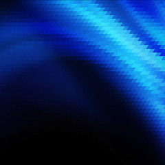 Image showing Abstract blue background. EPS 10