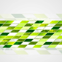 Image showing Abstract vector tech geometric background