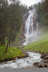 Image showing Waterfall in the forest