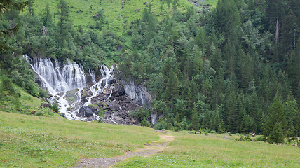 Image showing Waterfall in the forest