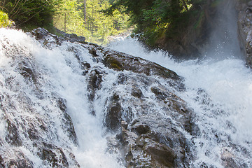 Image showing Waterfall in the forest