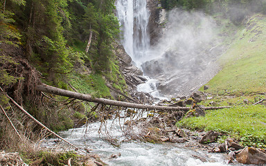 Image showing Waterfall in the forest