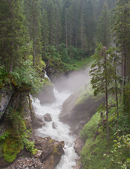 Image showing Waterfall in the forest