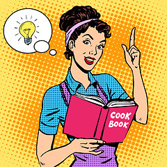 Image showing Ideas cookbook housewife