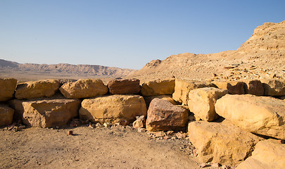Image showing Negev desert travel
