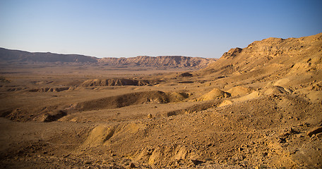 Image showing Negev desert travel