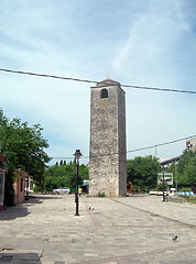 Image showing Sahat Kula The Clock Tower 17th century historic building Old Tu