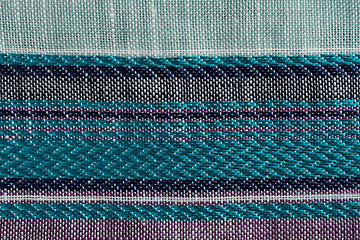 Image showing Multi color fabric texture samples