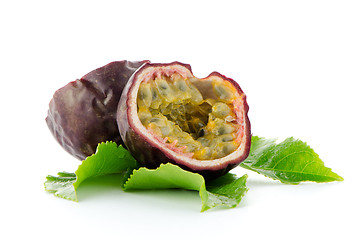 Image showing Fresh passion fruit