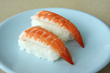 Image showing Ebi sushi