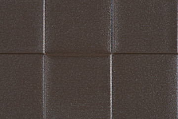 Image showing Brown vinyl texture