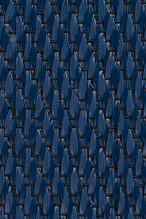 Image showing Blue vinyl texture