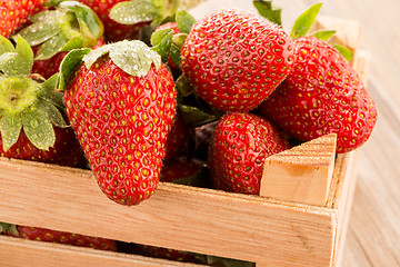 Image showing Strawberries