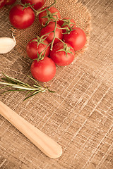 Image showing Cherry tomatoes