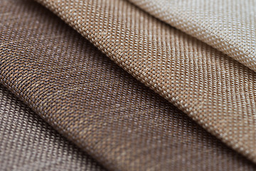 Image showing Brown fabric