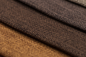 Image showing Brown fabric