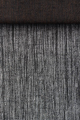 Image showing Grey fabric texture 