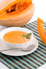 Image showing Pumpkin soup 