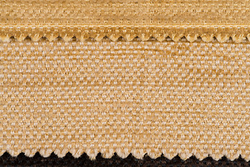 Image showing Brown fabric