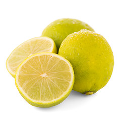 Image showing Fresh green limes