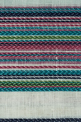 Image showing Multi color fabric texture samples