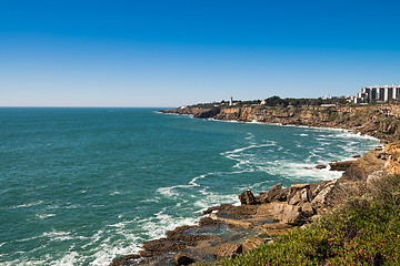 Image showing Coastline of Cascais