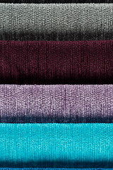 Image showing Fabric samples