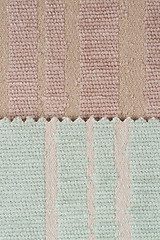 Image showing Green fabric texture