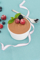 Image showing Chocolate mousse 