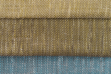 Image showing Multi color fabric texture samples