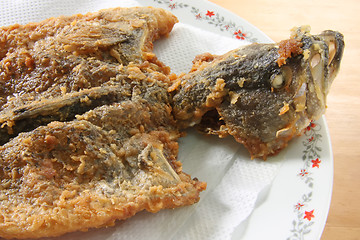 Image showing Whole fried fish