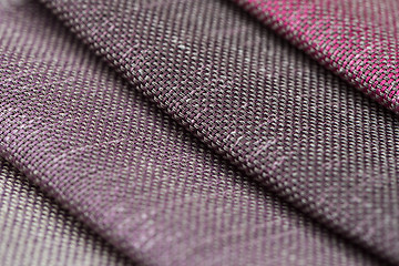 Image showing Multi color fabric texture samples