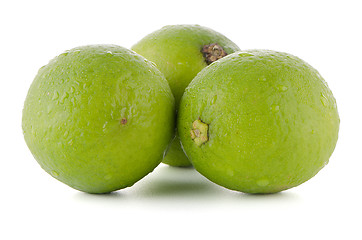 Image showing Fresh green limes