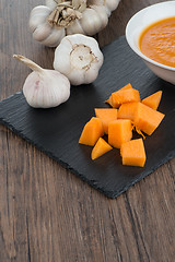 Image showing Pumpkin soup 