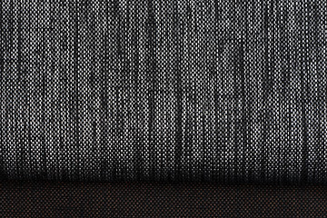 Image showing Grey fabric texture 