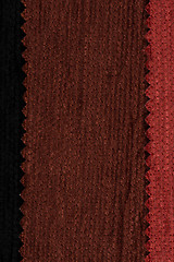 Image showing Multi color fabric texture samples