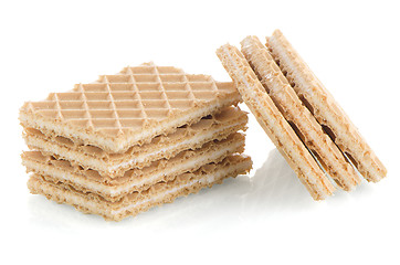 Image showing Vanilla wafers