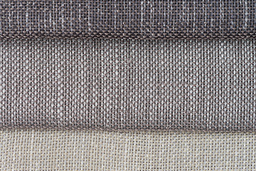 Image showing Grey fabric texture 