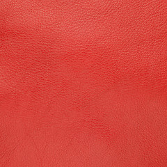 Image showing Red leather texture