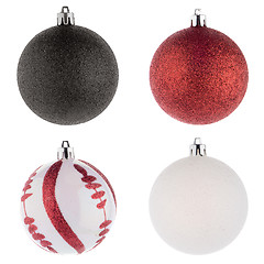 Image showing Christmas ball decorations