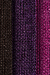 Image showing Multi color fabric texture samples