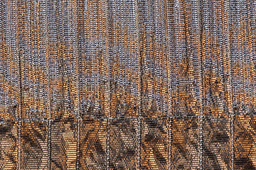 Image showing Brown fabric